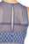 Donna Morgan - D4216M Embroidered Organza Sleeveless Dress in Blue
