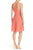 Adrianna Papell - 12255150 Sleeveless Striped Ottoman Knit Sundress In Orange