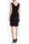 Adrianna Papell - Bateau Neck Sheath Dress AP1D100270 in Black