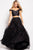 59022 Two Piece V-neck A-line Dress