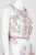 Cachet - 59042Z Jewel Neck String Corset Glitter Mesh Dress In Pink and White