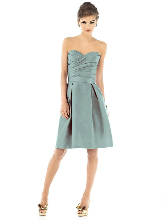 Alfred Sung - D538 Bridesmaid Dress in Atlantis