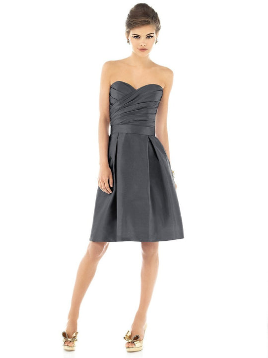 D538 Bridesmaid Dress in Ebony