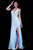 59668 Sleeveless V-neck Sheath Dress