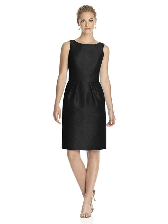 Alfred Sung - D522 Bridesmaid Dress in Black