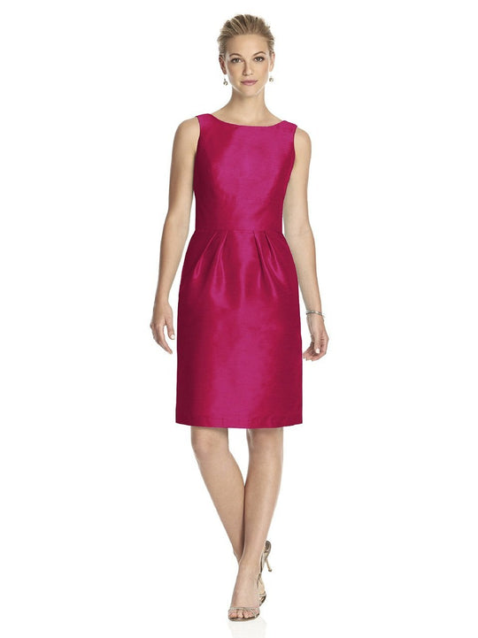 D522 Bridesmaid Dress in Sangria
