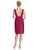 D522 Bridesmaid Dress in Sangria