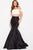59786 Off-Shoulder Two-Piece Mermaid Gown