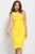 59911 One Shoulder Fitted Cocktail Dress
