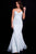 59914 Strapless V-neck Mermaid Dress