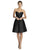 D542 Bridesmaid Dress in Black