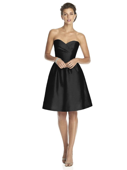 D542 Bridesmaid Dress in Black