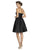 D542 Bridesmaid Dress in Black