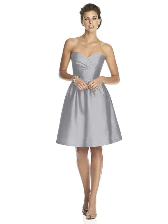 D542 Bridesmaid Dress in French Gray