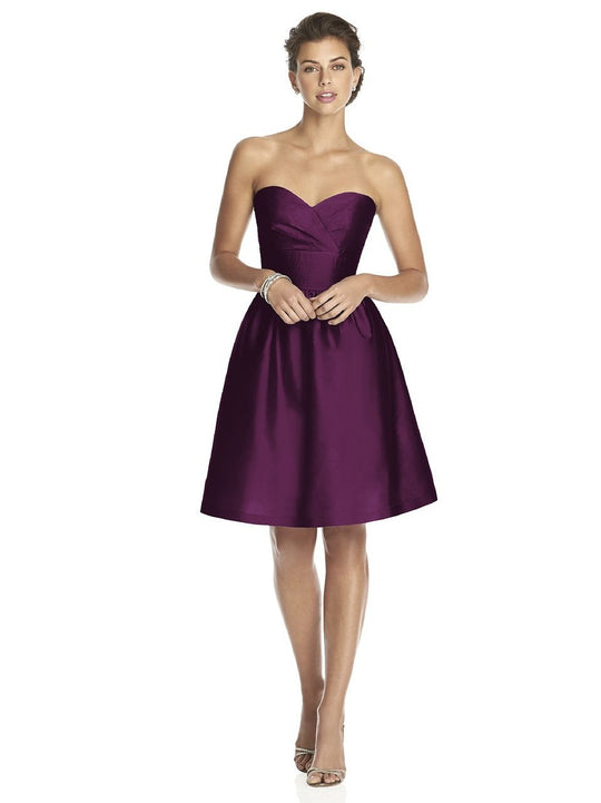 D542 Bridesmaid Dress in Italian Plum