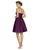 D542 Bridesmaid Dress in Italian Plum