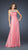 La Femme - 17452 Jewel-Trimmed Halter A-Line Gown In Pink