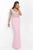 Blush - Beaded Sweetheart Jersey Sheath Dress 11048 In Pink