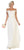 May Queen Bridal - MQ1644 Lace Ornate Off-Shoulder Chiffon A-Line Gown In White
