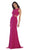 May Queen - Illusion Paneled Cutout Sheath Long Prom Gown