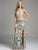 Lara Dresses - Foxy Cutout Dress with Colorful Embellishments 42637, Neutral, Multi-Color