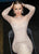 Jovani - 59756 Fully Beaded Long Sleeve Jewel Neck Sheath Dress In Pink and Gold
