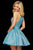 Sherri Hill - 53027 Short Illusion Paneled Halter Glitter Dress
