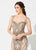 Ivonne D for Mon Cheri - 219D75 Beaded Sweetheart Mermaid Gown In Nude