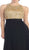 Sleeveless Metallic Sequined Chiffon A-Line Evening Gown
