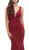 Eureka Fashion - 6010 Illusion Plunging  V Neck Mermaid Evening Gown
