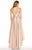 Alyce Paris - 60124 Sleeveless Bateau Fitted High Low Dress In Pink