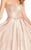 Alyce Paris - 60126 Strapless Fitted Pleated Evening Gown In Pink