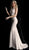Jovani - 60137 Embellished Halter Glitter Jersey Mermaid Dress in Pink