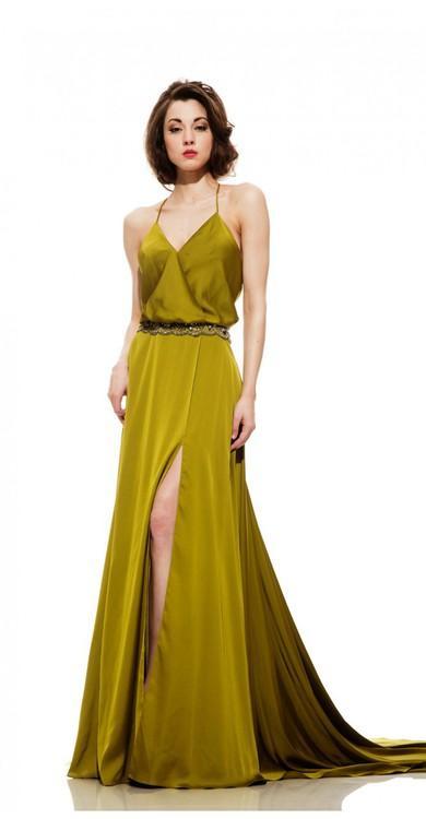 Johnathan Kayne - 6018 Dress In Olive