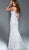 Jovani - 60189 Sleeveless Metallic Embroidered Mermaid Gown