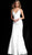 Jovani - 60189 Sleeveless Metallic Embroidered Mermaid Gown