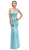 Eureka Fashion - Ruched Sweetheart Satin Sheath Evening Dress