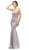 Eureka Fashion - Ruched Sweetheart Satin Sheath Evening Dress