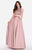 Alyce Paris - 60220 Embellished Two Piece Halter Evening Gown In Pink