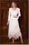 Daymor Couture - Embellished Layered Dress with Blazer 6024 in Neutral