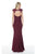 Alyce Paris - 60261 Fitted Jewel Evening Dress in Red