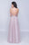 Nina Canacci - 6026 Beaded Lace High Halter A-line Dress