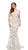 Johnathan Kayne - 6028K Sequined Floral Lace Evening Gown in White and Neutral