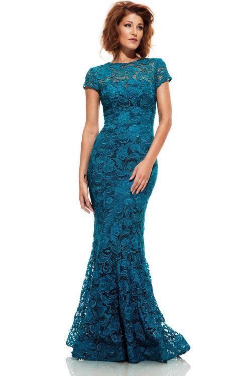 Johnathan Kayne - 6029 Gown In Teal