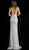 Jovani - 60302 Halter Neck Backless Jewel Beaded Evening Dress  In Pink