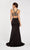Alyce Paris - 60306 Two Piece Beaded Jewel Evening Gown In Black