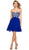 Beaded Corset Strapless Cocktail Dress