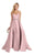 Alyce Paris - 60344 Strapless Sweetheart Fitted Overskirt Gown in Pink