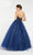 Alyce Paris - 60380 Strapless Beaded Sweetheart Tulle Ballgown In Blue