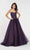 Alyce Paris - 60381 Beaded Strapless Sweetheart Ballgown In Purple